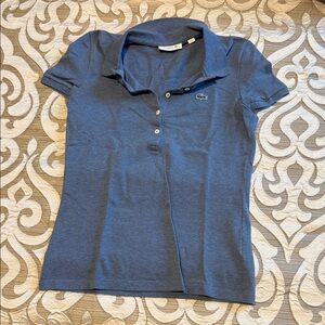Lacoste Slim Fit Blue Polo